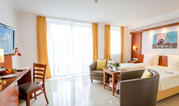 Bild på Double Room, Garden View-1 Double Bed Full Breakfast Free WiFi Free breakfast Free self parking
