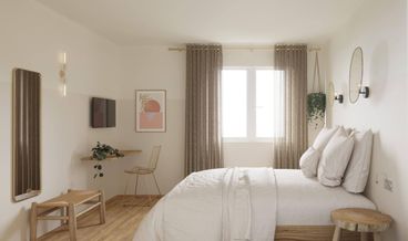 Bild på Triple Room-1 Double Bed and 1 Twin Bed Free WiFi Free self parking