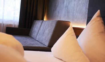 Bild på Double Room, Balcony (Schloss Laudeck)-1 King Bed and 1 Twin Sofa Bed Free WiFi Breakfast buffet Free self parking