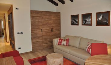 Bild på Double Room, Mountain View (Matterhorn)-2 Twin Beds Non Refundable Free WiFi Free breakfast