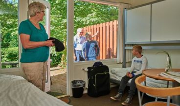 Bild på Double Room, Shared Bathroom-1 Twin Bunk Bed Non Refundable Free WiFi Free self parking