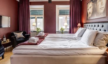 Bild på Dubbelrum (Burgundy)