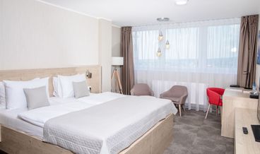 Bild på Superior Double Room, City View-1 Queen Bed Free WiFi Free breakfast