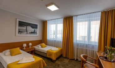 Bild på Studio, Shared Bathroom (For 2 people)-2 Twin Beds Free WiFi Free self parking Free breakfast