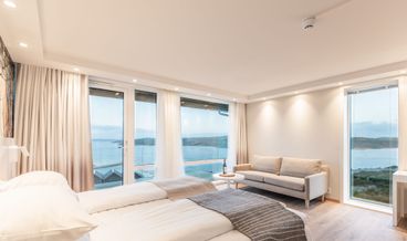 Bild på Family Suite-1 Queen Bed and 2 Twin Murphy Beds Free WiFi Free parking Spa access