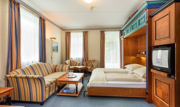 Bild på Studio, Kitchenette-2 Twin Murphy Beds Free WiFi Free self parking Spa access