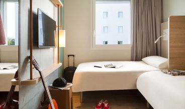 Bild på Room-1 Double Bed and 1 Twin Trundle Bed Non Refundable Free WiFi