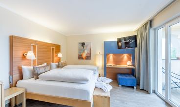 Bild på Deluxe Double Room (30qm)-1 Queen Bed Free WiFi Spa access Free breakfast Free self parking