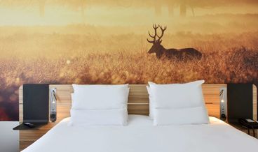 Bild på Superior Room-1 King Bed, 2 Twin Beds and 1 Double Sofa Bed Non Refundable Free self parking Free WiFi