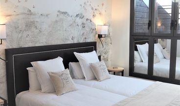 Bild på Deluxe Studio-2 Twin Beds Non Refundable Free self parking Free WiFi