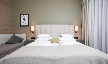 Bild på Standard Double or Twin Room, Balcony, Mountain View-2 Twin Beds Free WiFi Free self parking Free breakfast