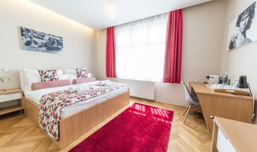 Bild på Executive Double Room, City View-1 Queen Bed Non Refundable Free WiFi Free breakfast
