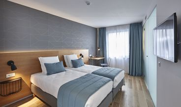Bild på Cozy Twin Room-2 Twin Beds Non Refundable Free WiFi