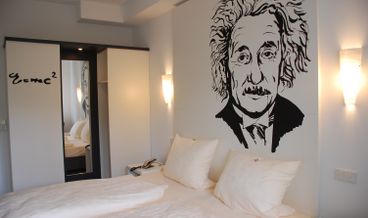 Bild på Dubbelrum - Hotel Fliegendes Klassenzimmer