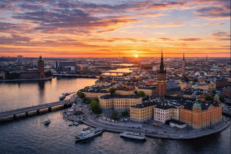 Populära destinationer för hotell i Sverige