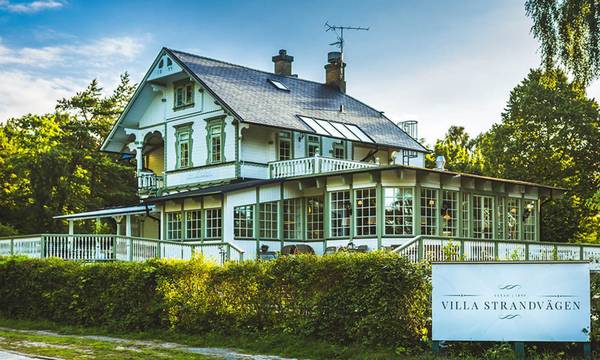 Villa Strandvägen - Gourmetpaket - Dubbelrum Nere - 