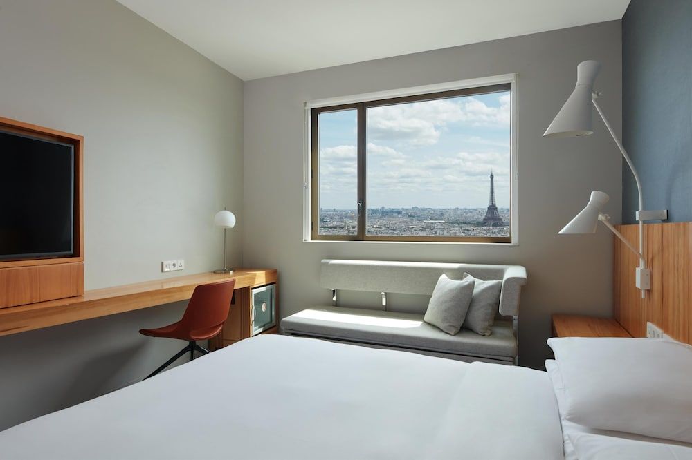 Bild på Rum - 1 kingsize-säng (Eiffel Tower View, High Floor, Club)