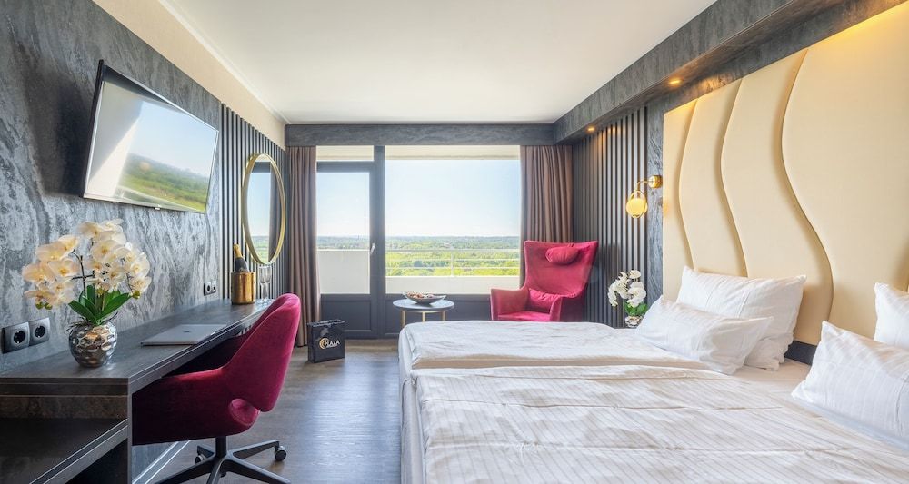 Bild på Deluxe dubbelrum - utsikt mot trädgården