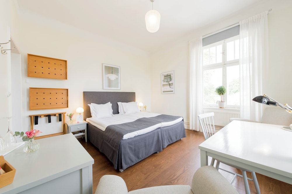 Bild på Twin Superior med stadsutsikt