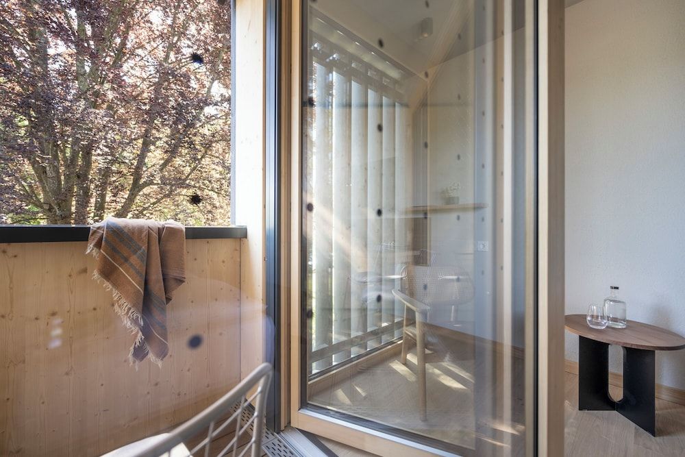 Bild på Hofzimmer mit Ausblick