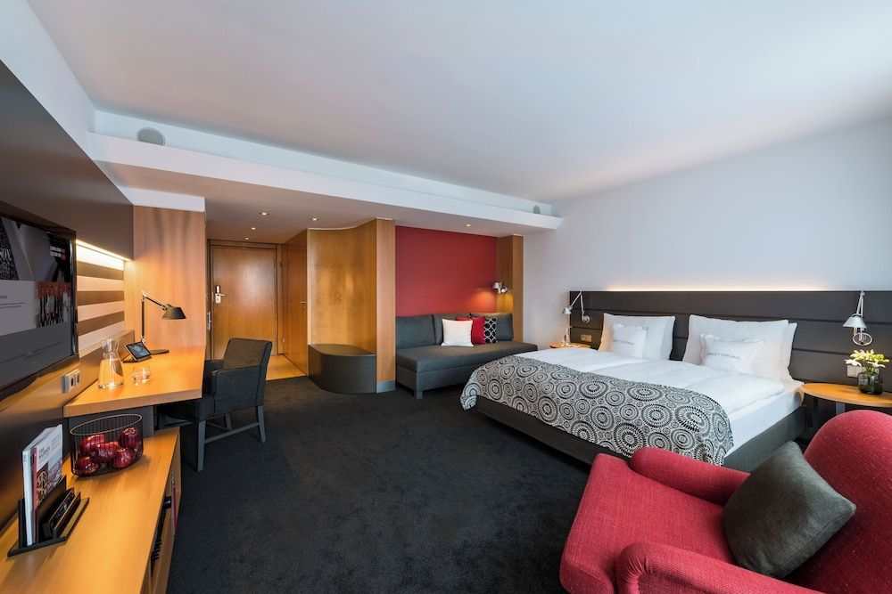 Bild på Comfort trippelrum - 1 kingsize-säng med bäddsoffa - pentry